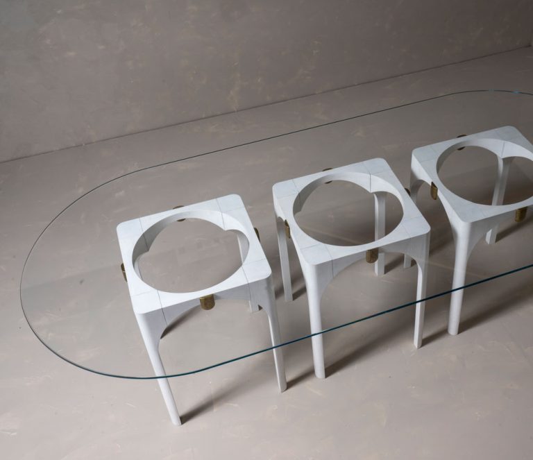 Met Arches Dining Table