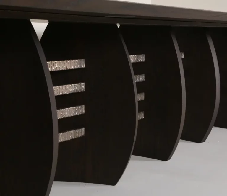 dublin dining table xl legs side