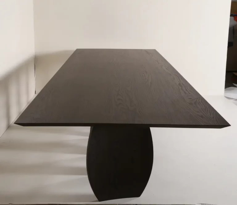 dublin dining table xl looking down table