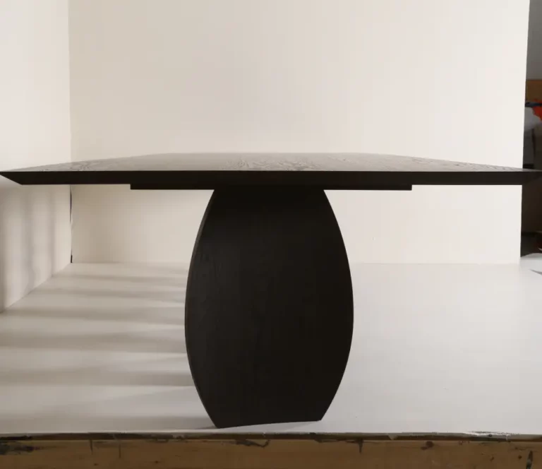 dublin dining table xl looking down table direct