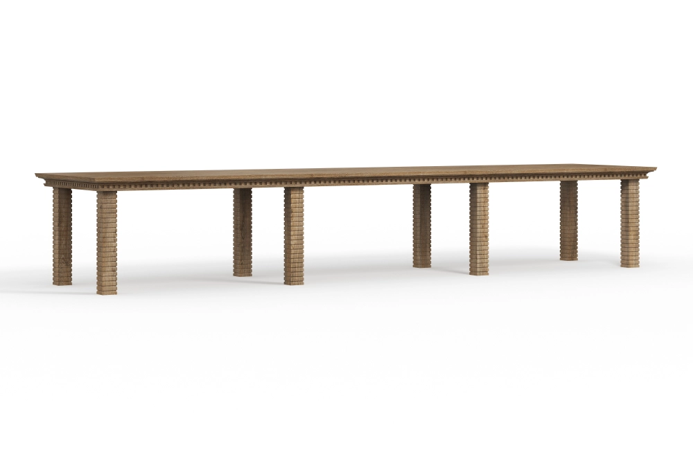 Met Cladding Dining Table - XL