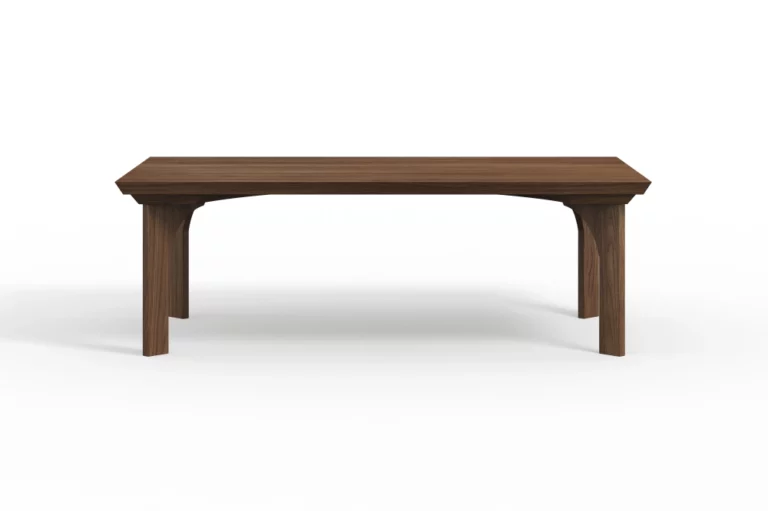 Met Corinthian Rectangle Cocktail Table